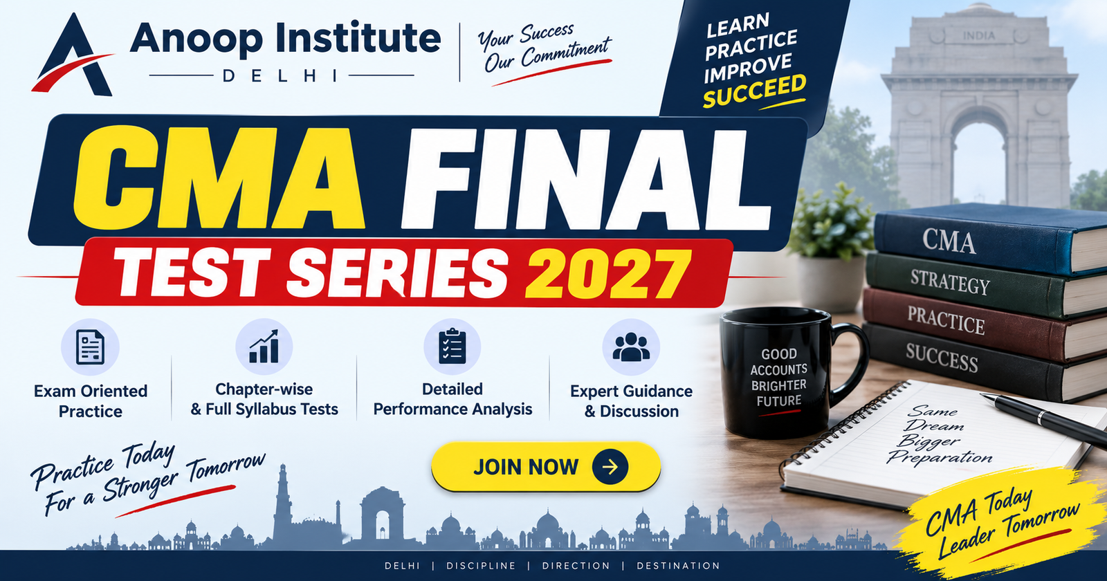 CMA Final Test Series 2027 – All India Test Series for CMA Final Students