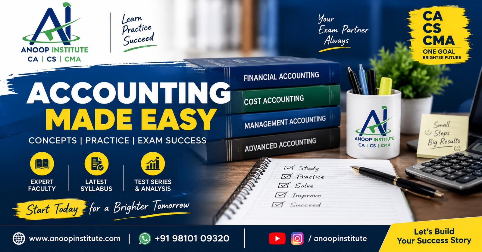 CMA Test Series – Anoop Institute
