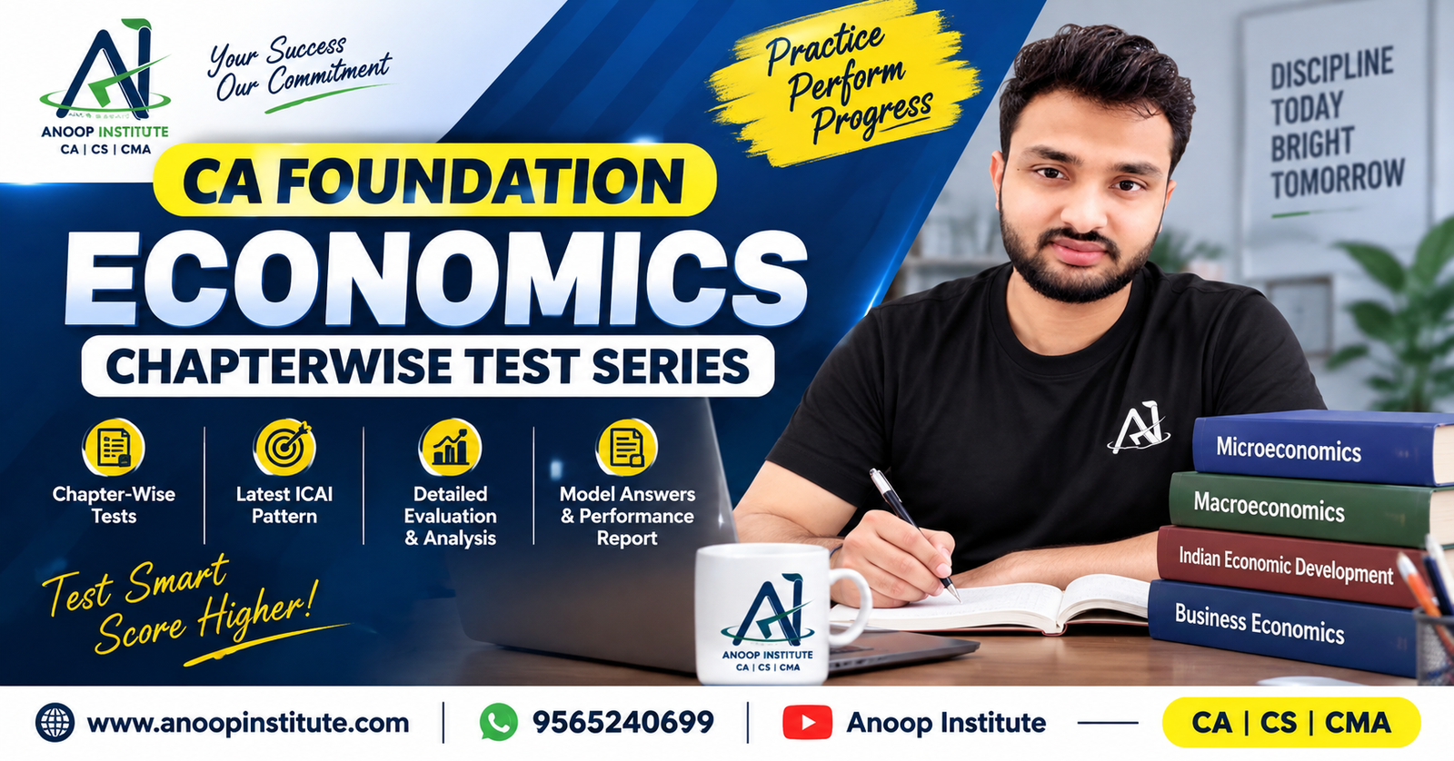 CA Foundation Economics Chapterwise Test Series – Anoop Institute