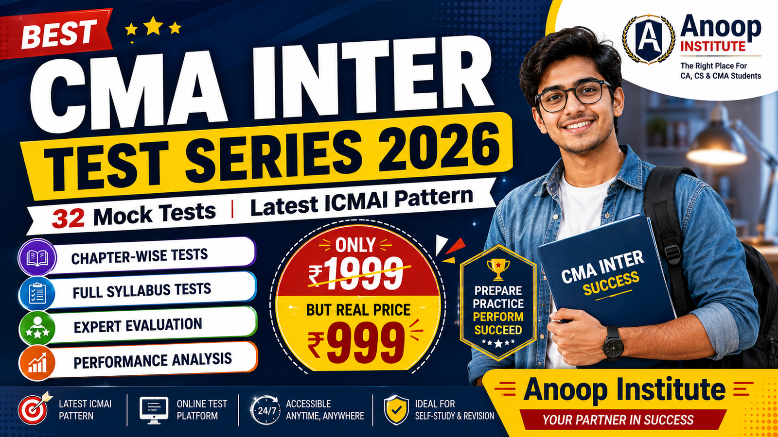 CMA INTER Group 2 Test Series 2026