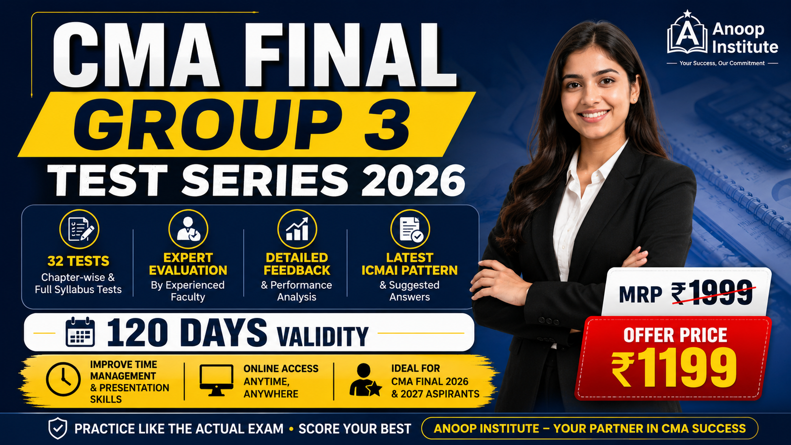 CMA Final Group 3 Test Series 2026